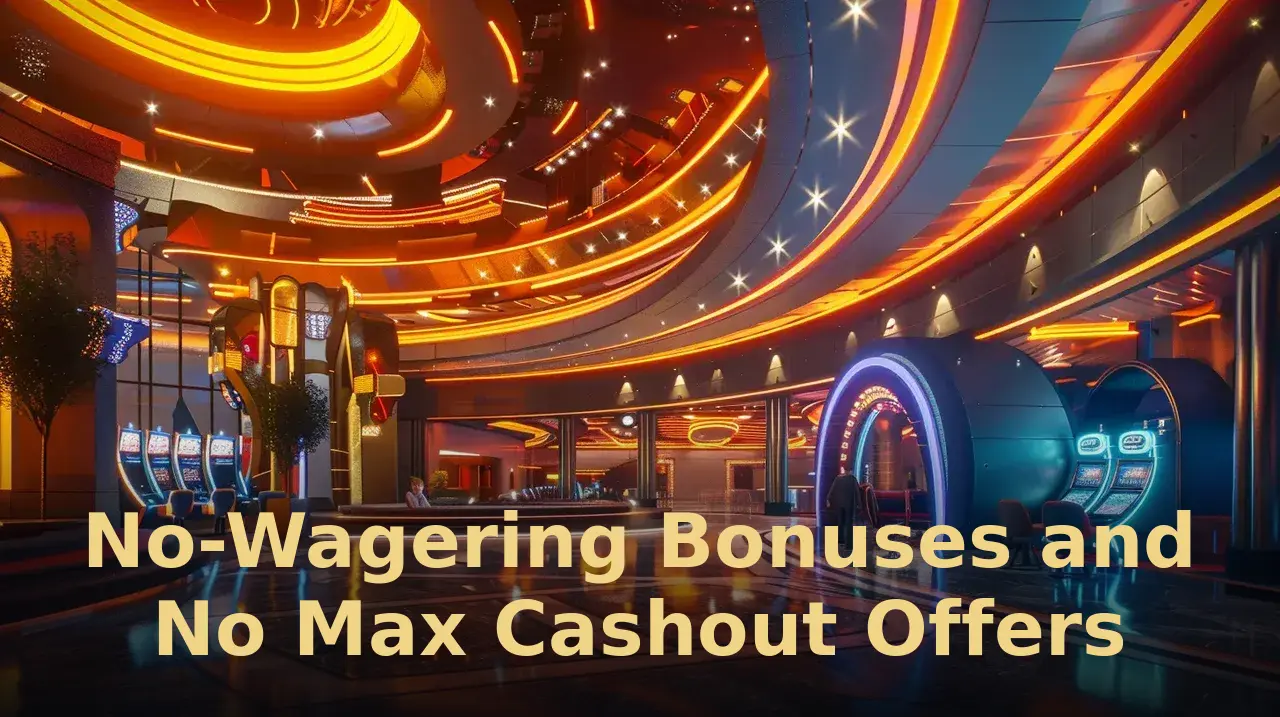 No-Wagering Bonuses and No Max Cashout Offers